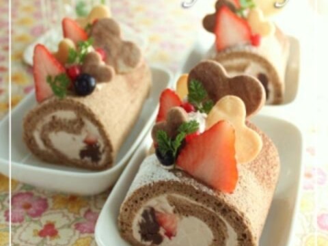 生チョコとイチゴのココア シフォン ロールケーキ レシピ 作り方 By 楽天レシピ 生チョコとイチゴのココア シフォン ロールケーキ レシピ 作り方 By 楽天レシピ